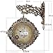Produktbild Europäische Garten Doppel Wanduhr beobachten zwei Wohnzimmer Wanddekoration Schönheit mute Quarzuhr Villa, Tuba B 8146 KY