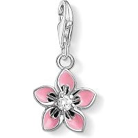 Thomas Sabo Charm Club Pendentif Breloque Cocktail En Argent 925 – Parfait Pour Les Soirées Festives !