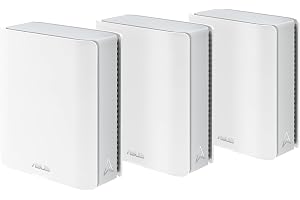 ZenWiFi BT10-3-pack - 7 Mesh wifi-system, Tri-Band, 18 Gbps, 780m2, 10G dubbla portar, säkerhet och föräldrakontroll ing