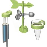 Smoby - Meteo kiti - Girouette anemometre ve yağmur &ouml;l&ccedil;er - 2 yaşından b&uuml;y&uuml;k &ccedil;ocuklar i&ccedil;in - 7600810922