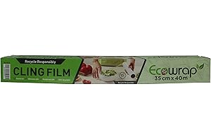 ECOBAG Homey Mart - Pellicola adesiva ecologica multiuso, 350 mm x 40 m