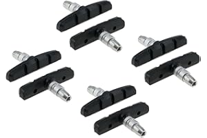 P4B | Patins de frein V-Brake pour votre frein sur jante - 70 mm | Filetage symétrique | Avec boulons et pièces de fixation | Convient pour toutes les conditions météorologiques