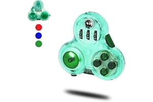 JIUHAO Fidget Pad with 11-Functions Fidget Toys,Fidget Controller Stress Reducer Toys - Perfect for Release Stress and Anxiety,Stress Relief ,ADHD, ADD, Autism,Children,Adults
