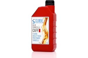 SOLIMENE Olio Dielettrico Rosso 1 L – VG 22 – Lubrificante idraulico per cancelli, attuatori, pompe – Alta resistenza al freddo – CAAF
