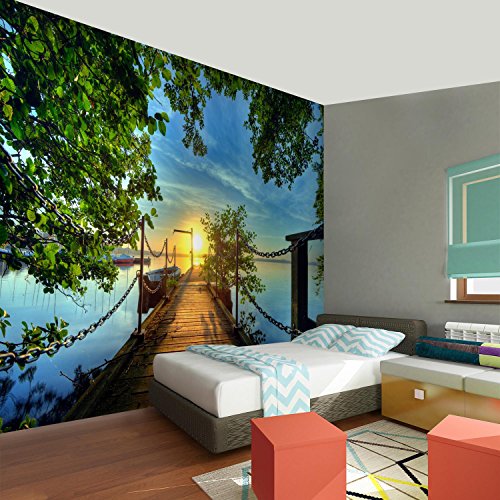 Fototapete Meer 308 x 220 cm – Vliestapete – Wandtapete – Vlies Phototapete – Wand – Wandbilder XXL – !!! 100% MADE IN GERMANY !!! Runa Tapete 9035010c - 5