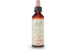 FLEURS DE BACH ORIGINAL - Mimulus No 20 - Aide à la Confiance en Soi Face aux inquiètudes d'origine connues - Élixir Floral Naturel - Compte-Gouttes x 20 ml Vegan