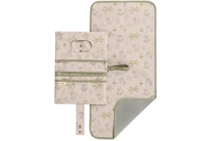 hauck Change N Walk, Disney Simba Beige - Borsa Porta Pannollini con Fasciatoio Portatile e Pieghevole - Organizer da Appendere al Passeggino, Ideale per il Viaggio, Lavabile