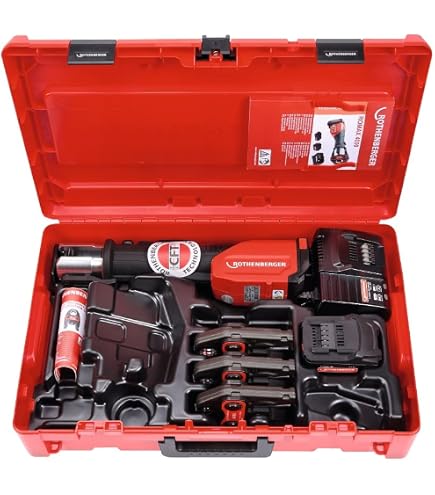 Jeu De Mâchoires Intermédiaires Rothenberger ZBR Standard – Pour Presse à Sertir – Diamètre De Travail 1/4" à 1-1/8" – Durée De Vie Prolongée - 5