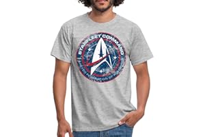 Spreadshirt Star Trek Discovery Starfleet Insignia Men's T-Shirt