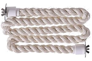 NORTHERN PARROTS Sisal Rope Zig Zag Parrot Perch - Extra Large