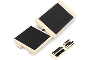 BUT THE COW Pedana in Legno, Tavola di Equilibrio a Gamba Singola, Allenatore Trainer per Caviglia e Piede in Legno, Balance Board Wooden, Tavoletta Propriocettiva Caviglia per Stabilità Allenamento Equilibrio