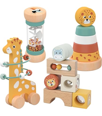 Jouet Bebe Mois Jouet Montessori En Bois 10 Activités Pour