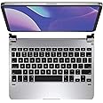 Brydge 11.0 Pro Wireless Keyboard | Compatible with iPad Pro 11-inch (2018 & 2nd Gen, 2020) | Backlit Keys | Long Battery Life | (Silver)