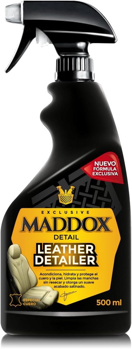 Maddox Detail - Car Leather Cleaner and Conditioner | Car Cleaning Skin Treatment | Cleaning Car Leather and Removal of Dirt 