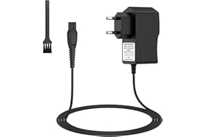 Tobfit 15 V HQ8505 ładowarka do golarki Philips 3000 5000 7000 Shaver Charging kabel ze szczotką do czyszczenia (100 cm)