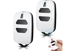 WEPAI Mando a distancia para puerta de garaje compatible con GTI2 GTI4, 433,92 MHz, transmisor de mano adecuado para GT2/GT4, MIO TR2/TR4, DEA MIO TD2/TD4, 2 unidades