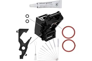 BREMERLUFT Zestaw konserwacyjny uszczelka + 6 g smar silikonowy do zestawu zaparzającego, kompatybilny z ekspresem do kawy Bosch Siemens EQ5 EQ6 EQ7 EQ8 VeroAroma VeroBar VeroCafe iQ700 00622024 622024