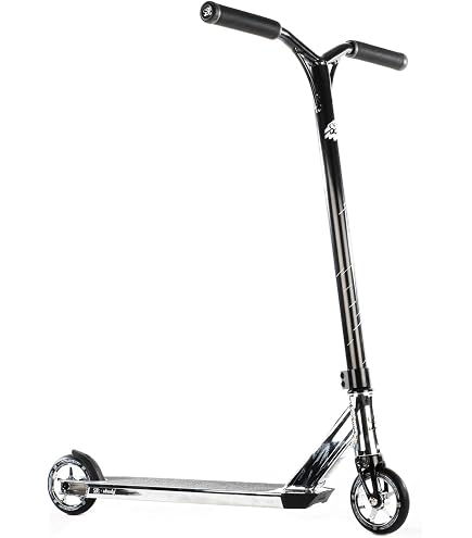 Trottinette Freestyle Ethic Artefact V2 Noir – Deck Costaud, Guidon Dynasty 620 Mm, Roues Incube 110 Mm