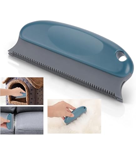 Spazzola Fur-Zoff Per Rimuovere Peli Animali - Per Tappeti, Divani E Sedili Auto - Foto 12