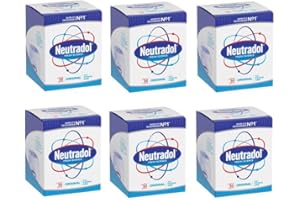 Neutradol Original Gel Odour Destroyer, Air Freshener and Odour Eliminator for Home and Office - Lasts Up to 90 Days - Musty Smell Remover for Wardrobe, Bathroom, Carpet, 6 pack - Plus Cheeroo Magnet