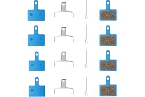 DESDIRA 4 Pares Pastillas Freno b01s, Pastillas de Freno Bicicleta Alto Rendimiento Para B01s Frenos Disco de Bicicleta Montaña, Deore, Trp, Tektro