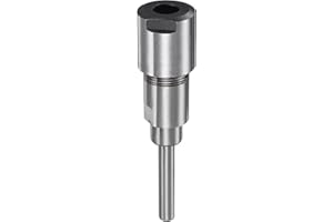 sourcing map Enrutador Pinza Extensión Varilla Convertidor Adaptador 6mm a 6mm para CNC Grabado Máquina Carpintería Fresado