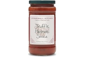 ‎STONEWALL KITCHEN Truffle Marinara Sauce von Stonewall Kitchen (503 g) - aromatische Trüffel-Marinara Sauce aus reifen Tomaten und frischen Kräutern - ideal als Pasta Sauce für Nudeln und Pizza