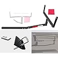 koxuyim Hitch Mount Truck Bed Extender (2-in-1 Design Work with Pick Up Truck & SUV for Ladder, Rack, Canoe, Kayak, Long Pipes and Lumber) 70231