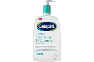 Cetaphil Gentle Exfoliating Salicylic Acid Cleanser, SA Face Wash & Body Wash for Dry, Rough & Bumpy Skin 236ml