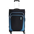 American Tourister Kansas Polyester 57 cms Black Softsided Cabin Luggage (FT2 (0) 09 001)