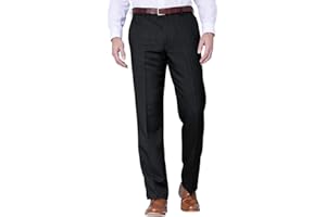 Farah | Mens | Flex Trouser Pants with Self-Adjusting Waistband |