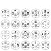 Bundle Monster 20pc Nail Art Image Manicure Stamping Plates-2014 CYO Collection