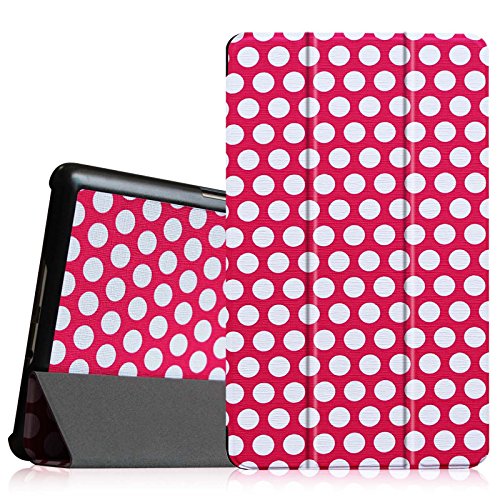 Fintie Samsung Galaxy Tab S 8.4 Hülle Case - Ultra Schlank superleicht Ständer Smart Shell Cover Schutzhülle Etui Tasche mit Auto Schlaf / Wach Funktion, Punktmuster