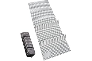 REDCAMP Camping Roll Mat 18mm Thick,Closed Cell Foam Camping Sleeping Mat,Wide Lightweight Folding Camping Pad for Hiking Backpacking