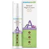 Mamaearth Retinol Night Cream For Women with Retinol & Bakuchi for Anti Aging, Fine Lines and Wrinkles – 50 g