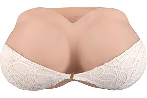 ICEVER Senos de Silicona Realistas Pechos Silicona Travestis Artificiales Algodón Elástico Pechos Falsos Cosplay Senos para Transgéneros Crossdresser Protesis Mama Mastectomia