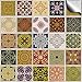 Produktbild 24 stück Fliesenaufkleber für Küche und Bad (Tile Style Decals 24x TP 51 - 4") | verschiedene Mosaik wandfliesen aufkleber für 10x10cm Fliesen | Deko Fliesenfolie für Küche u. Bad (10cm - 24 Stück, TP 51)
