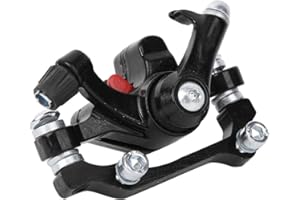 MAGT Bike Disc Brakes, Aluminium Alloy Front and Rear Disc Brakes Set Bicycle Accessory for Mountain and Road Bike(160/180)