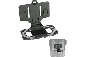 WISEONUS Kamizelka taktyczna Molle uchwyt na telefon piersiowy składany płyta nawigacyjna telefon komórkowy Molle uchwyt akcesoria do telefonów komórkowych ekranów o rozmiarze 11,7 cm - 6,7"