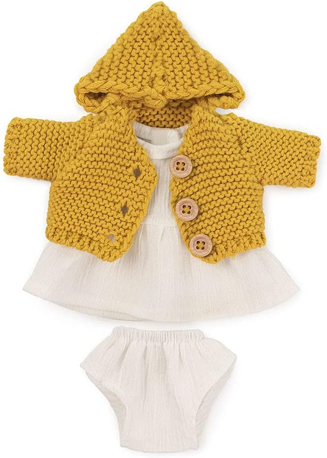 Miniland Ropa para Muñeca de 21cm, Accesorio de Ropa para Muñecos | Conjunto Sea Girl 21cm