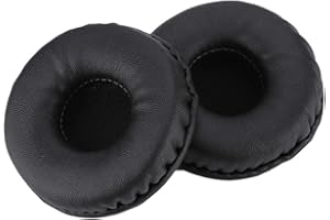 TOSUNY 1 para 70 mm uniwersalne wymienne nauszniki do słuchawek, miękka piankowa poduszka do uszu pokrowiec na słuchawki, czarny