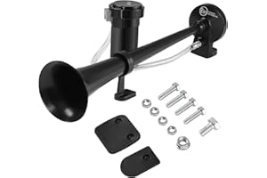 RUPSE 150DB Air Horn, Car Horn for Truck Boats Car, Super Loud Train Horn, 12v Air Horns with Compressor, Airhorn for All 12 V Vehicles and Motorcycles