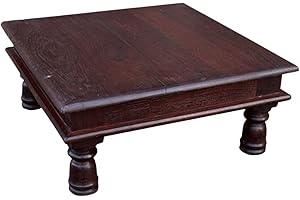 ‎GURU SHOP GURU SHOP Kleiner Tisch, Blumenbank, Kaffeetisch, Beistelltisch, Couchtisch - Modell 1, 17x38x38 cm