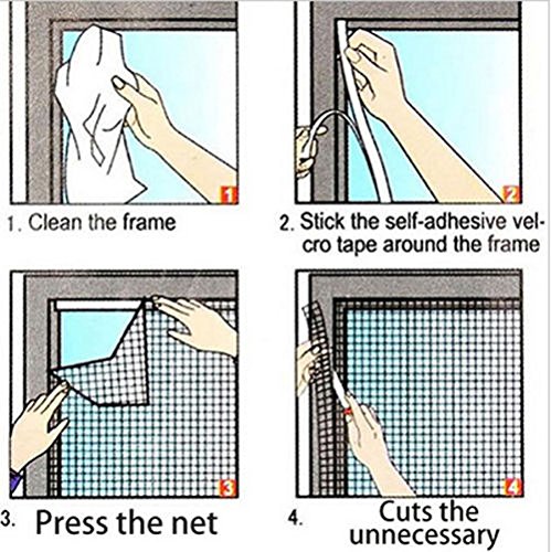 Shahji Creation Window Mosquito / Fly Net Mesh Screen -90X120 cm (Multicolor) Shahji Creation Window Mosquito / Fly Net Mesh Screen -90X120 cm (Multicolor)