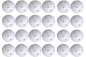 ProLeo 24 stycken luft/träningsbollar golfbollar för träning och träning, för drivningsräckvidd, swing-träning, inomhus eller