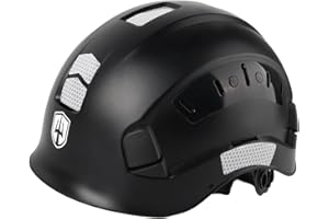 ‎GREEN DEVIL GREEN DEVIL Protective Helmet Work Helmet Hard Hat Adjustable ABS Safety Helmet Lightweight Ventilated Construction Helmet with EN397 Industrial Helmet