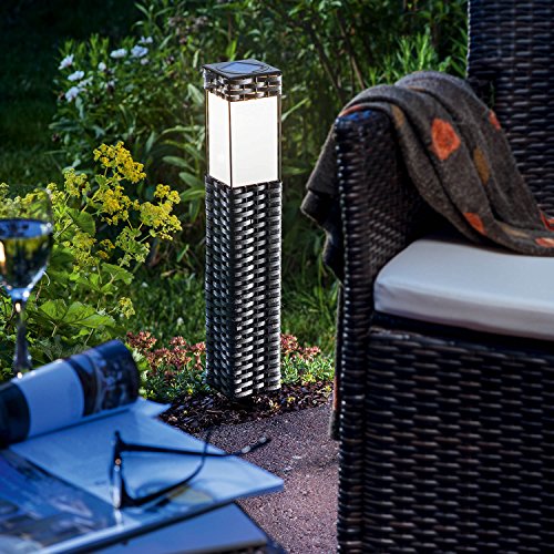Esotec Solar Standleuchte Rattan, Höhe 50 cm, Lichtfarbe warmweiß 102073 - 2