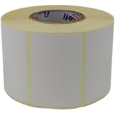 hazır etiketler , hazır al hızlı al Kuşe Etiket 60mm x 40mm Ruloda 1000 Adet 40mm Kuka &Ccedil;apında Baskısız Barkod Yazıcı Etiketi