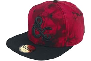 DUNGEONS & DRAGONS Dungeons And Dragons Dragon Uomo Cappello Rosso/Nero