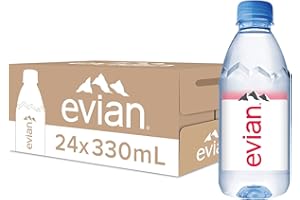 Evian Still Mineral Water 330 ml (Pack of 24)